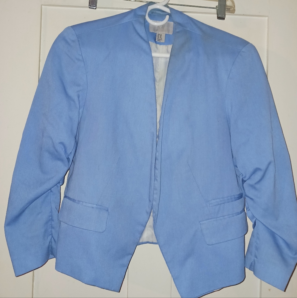 Short 3/4 sleeve blazer